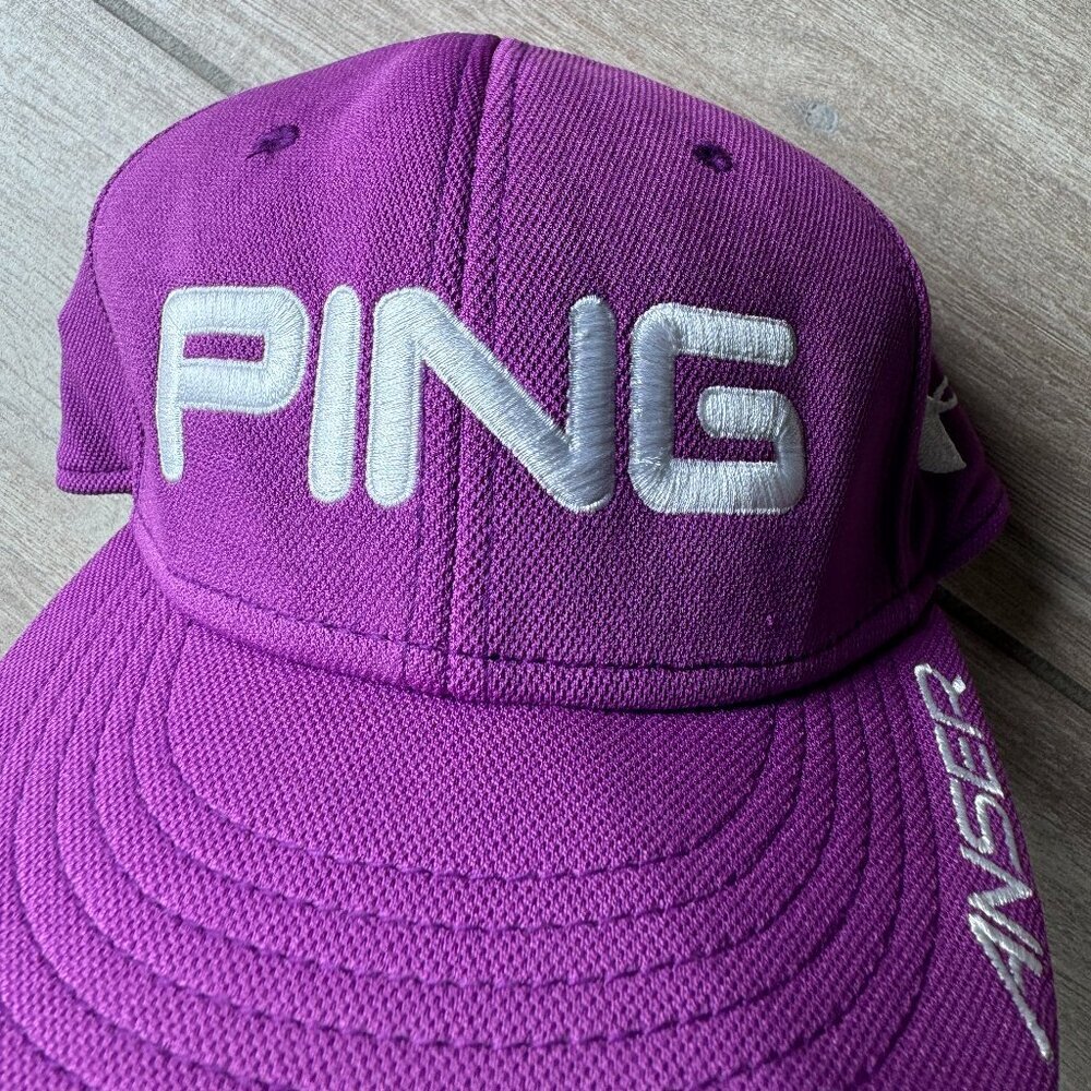 Ping/Under Armour Magenta “Anser” Fitted Hat MD/LG